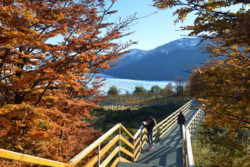 Glaciar Perito Moreno en otoño