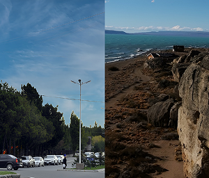 Acantilados de la Reserva Natural Punta Walichu El Calafate